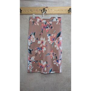 42 pops fitted stretchy pencil skirt medium